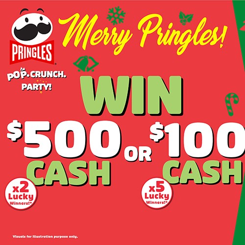 Pringles Holiday Cash Giveaway