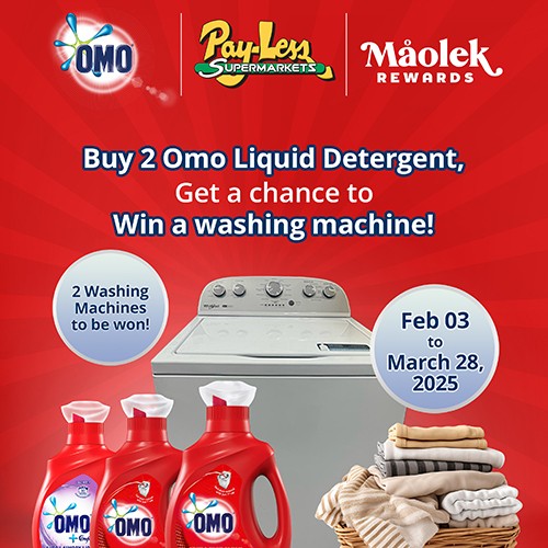 Omo Washing Machine Promo